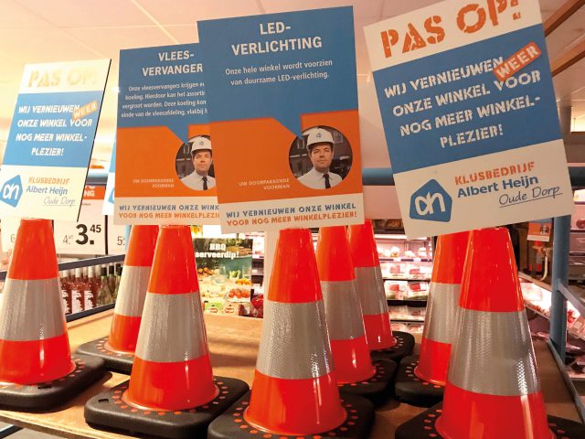 Verbouwen Albert Heijn Oude Dorp